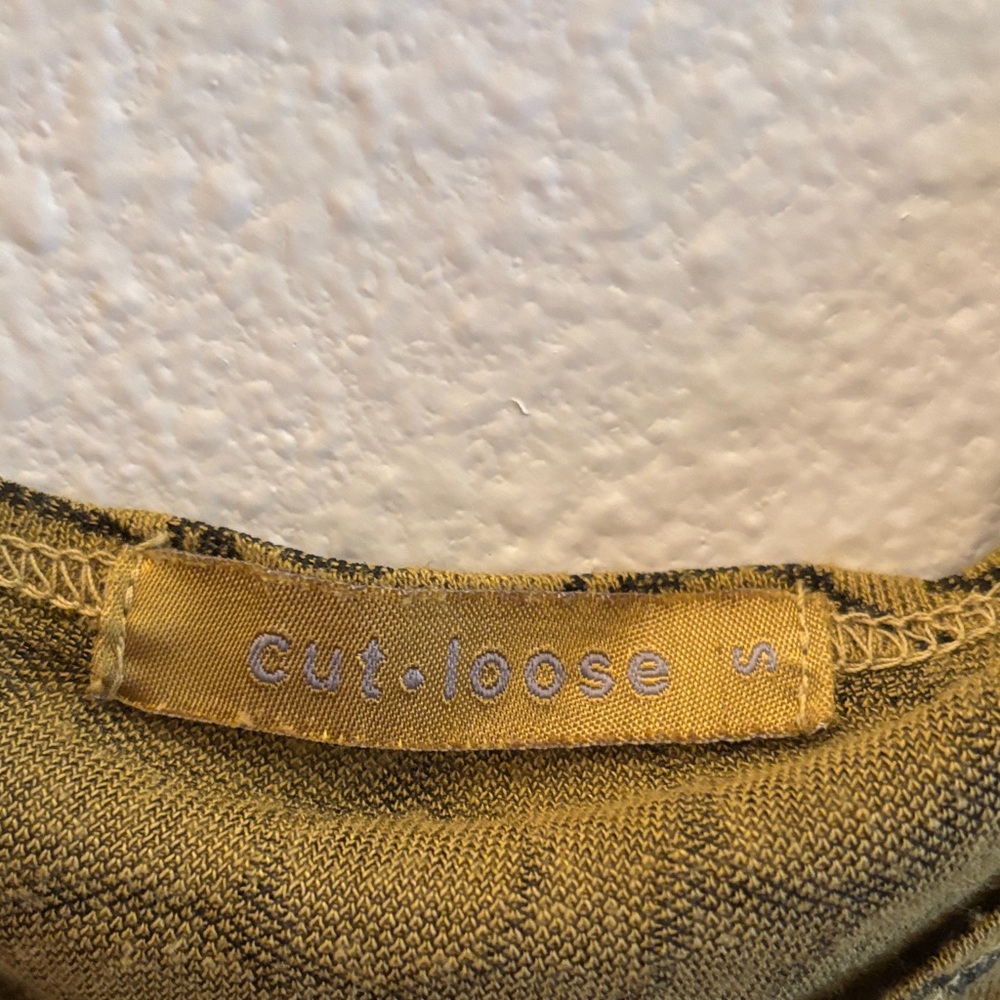 Cut Loose Olive Circle Pattern Blouse - image 2